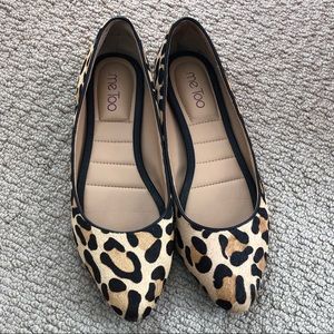 Size 8.5 leopard flat